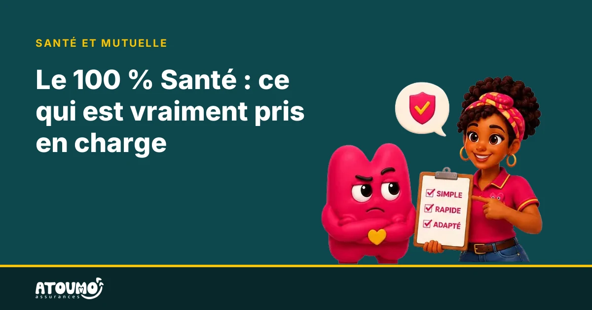 Lina présente une checklist à Mo — ce que couvre le 100 % Santé