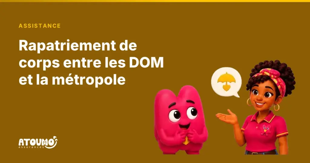 Lina présente une protection à Mo — le rapatriement de corps entre les DOM et la métropole
