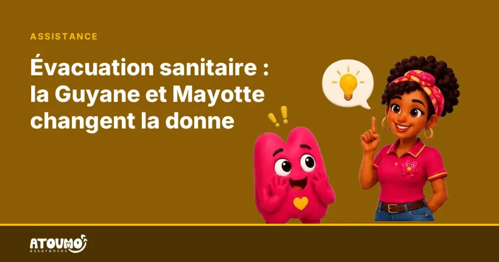 Mo surpris, Lina lève l'index — l'évacuation sanitaire en Guyane et à Mayotte